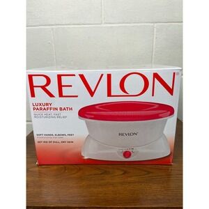 Revlon Luxury Paraffin Bath Moisturizing‎ Hand Foot Spa with Wax & Mitts